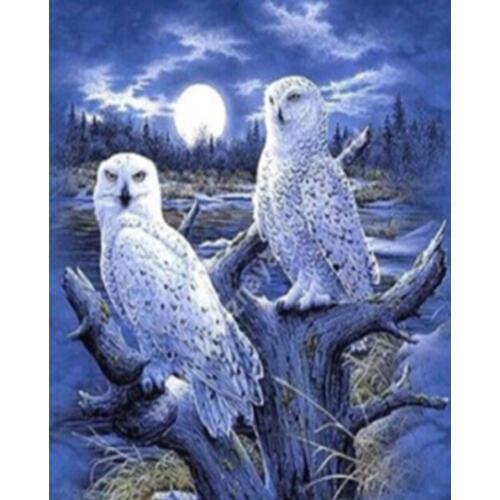 5d-Diamond-Painting Owl Broderie Diamond Mosaic Embroidery Animal Cross-Stitch European And American Style Home Decor Pictures