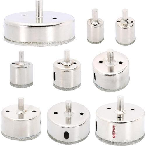 Diamond Drill Bits Glass Tile Hollow Core Extractor Remover Tools Hole Saws for Glass Ceramics Porcelain Granite 25-100mm LB88