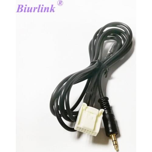 Biurlink Car CD DVD AUX Cable with MIC Micphone Adapter for Thailand Version Subaru Forester