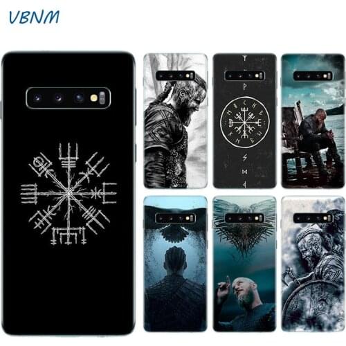 Ragnar Lothbrok Vikings Case For Samsung Galaxy S20+ S20 Ultra S10 S9 S8 Plus S10E S6 S7 Edge Note 8 9 10 Pro Cover