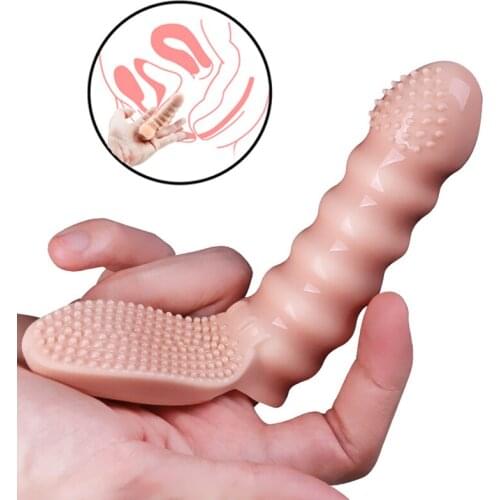 Erotic Finger Vibrators Vagina Clitoris Stimulation G-Spot Massage Masturbator Vibrator Sex Toys For Woman Adult Sex Product