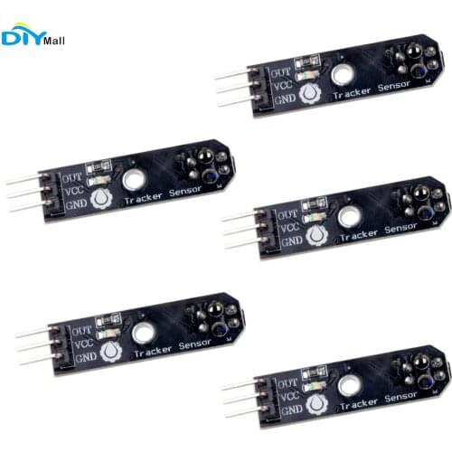 5pcs TCRT5000 5V IR Obstacle Sensor Avoidance Tracking Infrared PCB Module for Arduino Robot