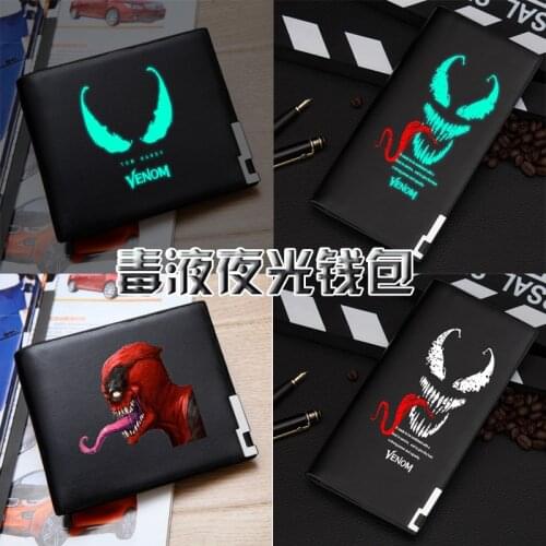 Wallet Marvel Movie Surrounding Deadly Guardian Luminous Long Short Personalized Birthday Gift