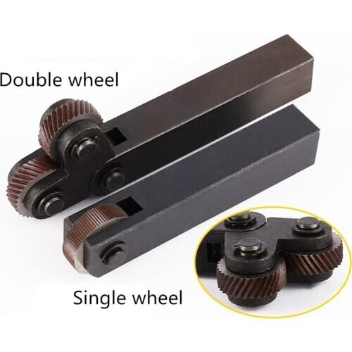 New 1PCS HSS 0.3/0.5/0.6/0.8mm/1.0mm/1.2mm/1.5mm/1.8mm/2.0mm Pitch Diagonal Coarse Knurl Wheel Knurling Roller Linear Knurl Tool