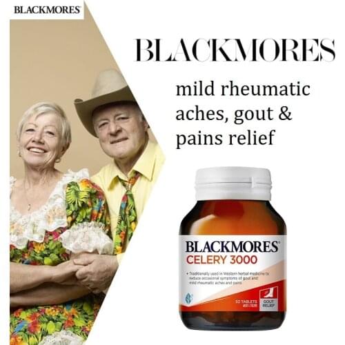 Original Australia BM Celery Support Relieve Occasional episodes of gout Symptoms Mild Rheumatic Aches Pains Mild Osteoarthritis