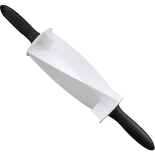 Plastic Handle Rolling Cutter For Making Croissant Bread Dough Pastry Knife Wooden Handle Baking Kitchen Knife