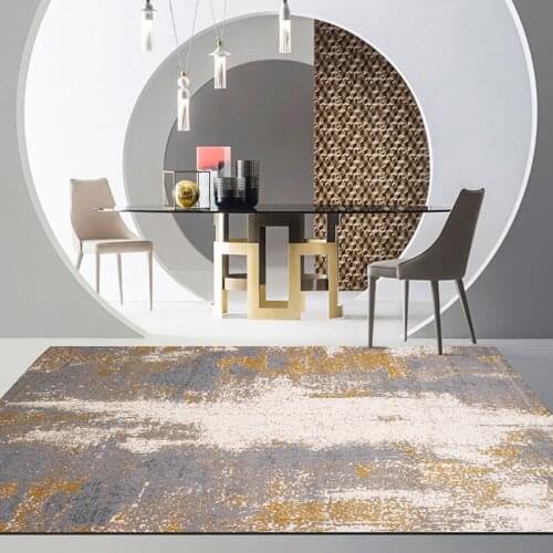 Simple Modern Abstract Nordic American Rug Living Room Bedroom Carpet Coffee Table Mat Full Custom Carpet Bedside Rectangular