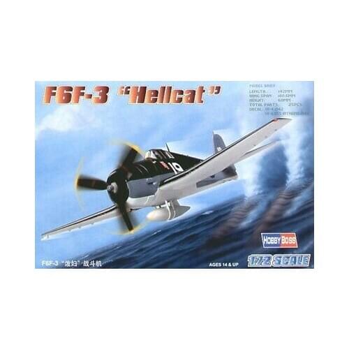 Trumpeter American F6F-3 Fighter Bomber Interceptor Plane 80256 1/72 Model Toy TH06203-SMT2