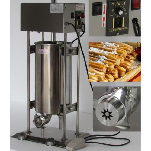 15L Capacity Commercial Use110v 220v Electric Auto Spanish Churro Maker Machine Baker