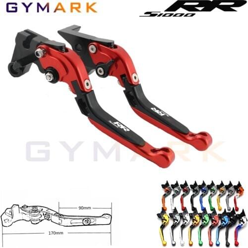 Extendable Folding Motorcycle Adjustable Brake Clutch Levers For BMW S1000RR S1000 RR 2010-2018 2011 2012 2013 2014 2015 2016