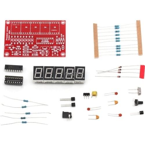 1Hz-50MHz Crystal Oscillator Frequency Counter Meter 5-Digital LED Display Kit M05 dropship