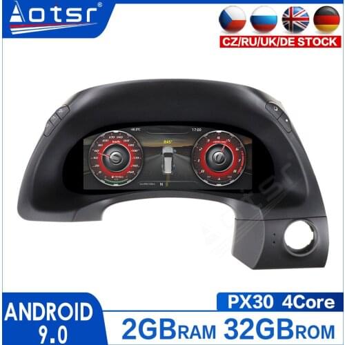 12.3"For Nissan Patrol 2016-2018 Car LCD Cluster Instrument Multimedia Dashboard Modification Android GPS Navigation Player