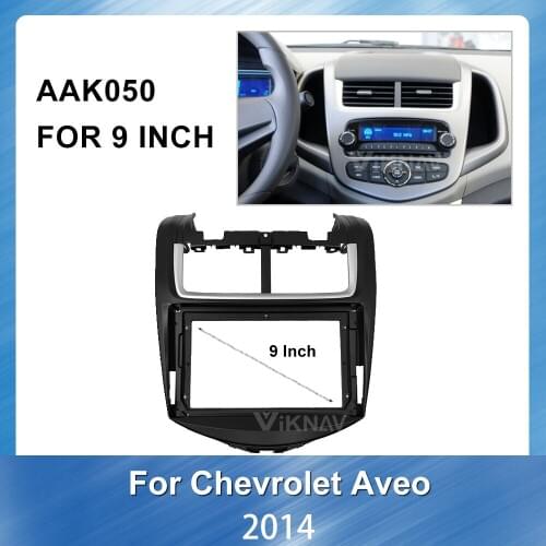 9 inch Car Radio Multimedia fascia For CHEVROLET AVEO 2015 Dashboard Installation Trim Refitting Kit Frame DVD Frame