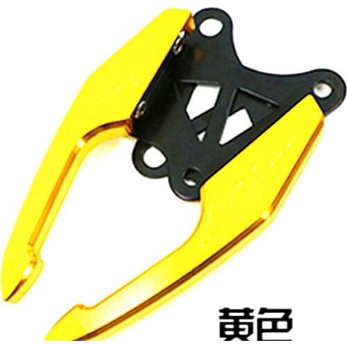 Pair CNC Aluminum Rear Grab Bars Rear Seat Pillion Passenger Grab Rear Tail Handle Bar for Honda GROM MSX125 Modified Part