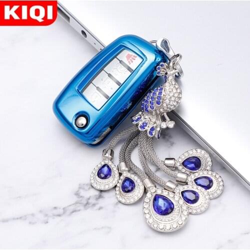 TPU Car Folding Flip Key Case Cover Keychain for Nissan X-Trail JukeT32 Rogue F15 Qashqai Tiida Murano Maxima Quest Protector