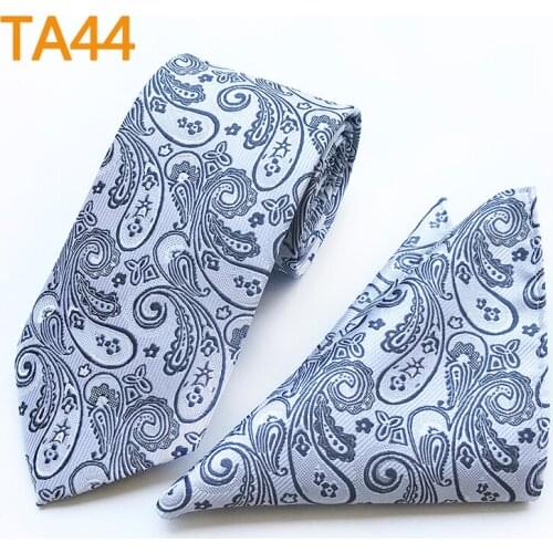 Mens Ties Set Hot Sale Popular Necktie Pocket Square Sets to Match Shirt Dress