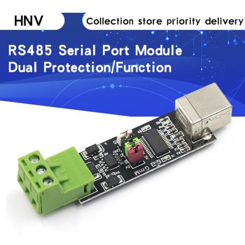 Double Protection USB to 485 Module FT232 Chip USB to TTL/RS485 Double Function USB 2.0 to TTL RS485 Serial Converter Adapter