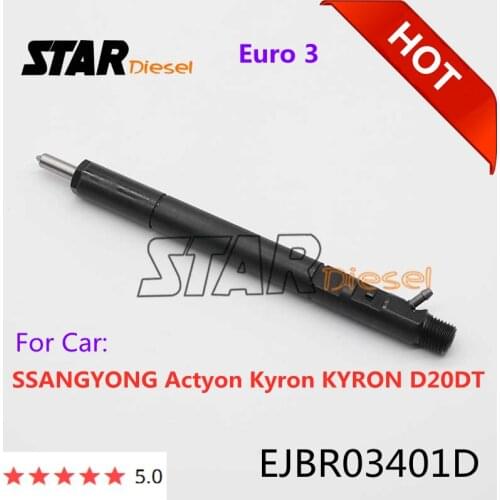 EJBR03401D Fuel Injector Tips A6640170021 Diesel Sprayer Nozzle Parts 6640170221 For SSANGYONG Actyon Kyron KYRON D20DT