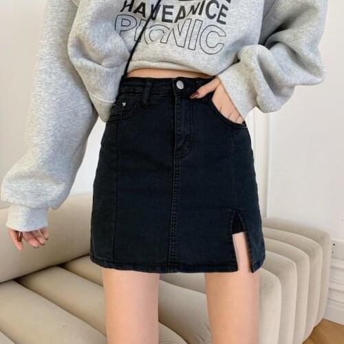 Peonfly Denim Skirts For Women