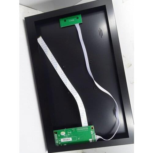 EDP Controller board + Metal alloy back cover case box VGA HDMI-compatible kit for HB156FH1 1920x1080 Panel screen 15.6" DIY