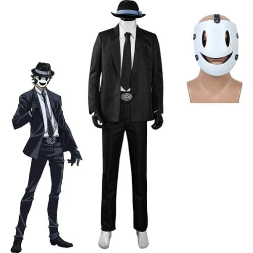Reneecho High-Rise Invasion Sniper Mask Cosplay Anime Killer Cosplay Halloween Carnival Suit Costume