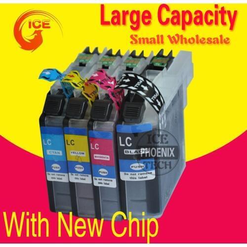 With Chip For Brother MFC-J870 MFC-J4410 MFC-J4510 J870DW J4410DW J4510DW J870 J4410 J4510 Ink Cartridge cartridges ink LC123