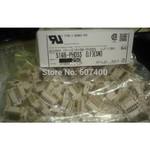 S16B-PHDSS CONN HEADER PHD SIDE 16POS 2MM Connectors terminals housing 100% new and original parts S16B-PHDSS(LF)(SN)