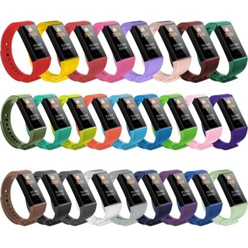 2Pcs Replacement Silicone Smart Bracelet Watch Wrist Strap for Xiaomi Redmi Band