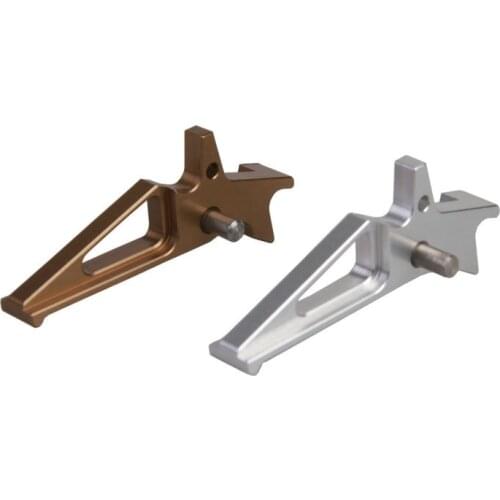 Tactical Advanced Speed Flat Skeletonized Trigger for M4 / M16 Series CNC Aluminum Version 2 Airsoft AEG Gearboxes Spare Parts