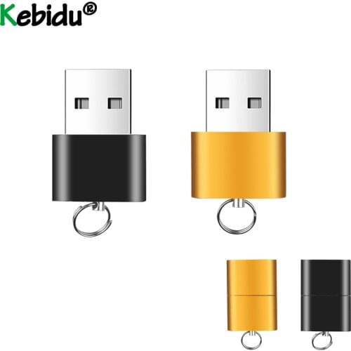 USB Adapter Mini Memory Card Reader High Speed USB 2.0 Interface For Micro SD TF T-Flash Memory Card Reader Adapter For PC