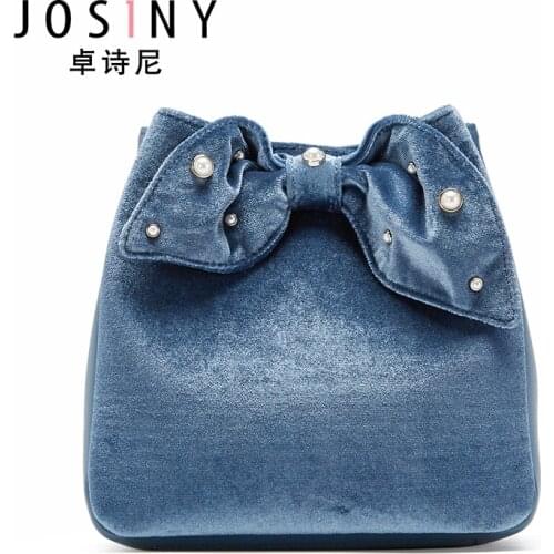 JOSINY Women Bags Casual Shoulder Messenger Bag Chain Bag Womens Clutch Square Bag Womens Handbags and Bow Shoulder Bags