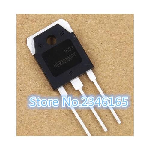 5PCS MBR30100PT TO-247 MBR30100 TO-3P 30A 100V Schottky diode