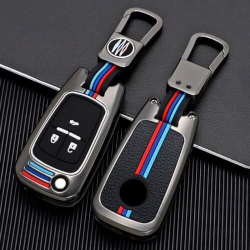 Zinc alloy+silica Car Key Case Key Cover Suitable for Buick for Opel Astra J Corsa Zafira StylingKey Protection Car Accessories