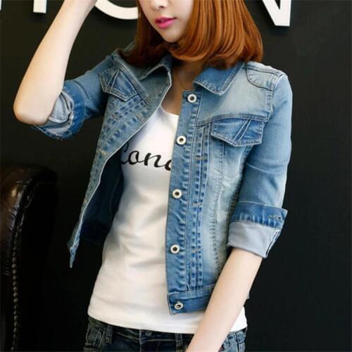 Exceent siya Womens Denim Jackets