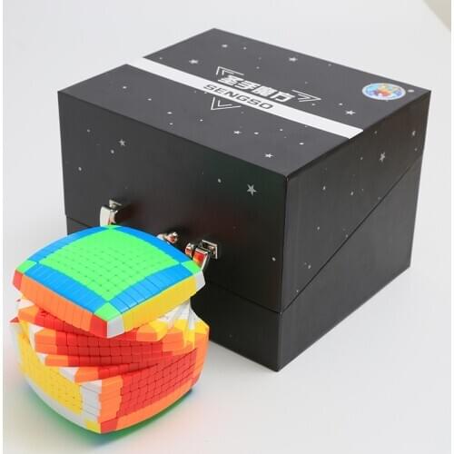High level game puzzle Shengshou 12x12 speed cube MoYu Meilong 12 layer 12*12 Puzzle Magic Cube Stickers baby kids toys