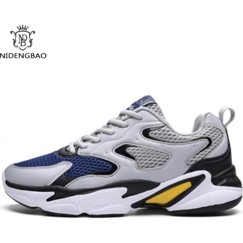 Men Casual Shoes Sneakers New Mesh Breathable Dad Shoes Men Fashion Rubber Outsole Footwear men 39 s Sneakers Zapatos Hombre