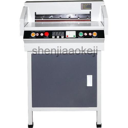 450VS+ Automatic CNC Electric Cutter Paper cutting machine paper trimmer 4CM Thick Paper cut machine 110v/220v