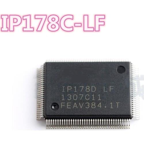 New original Good quality IP178C-LF IP178C LF IP178CLF New original QFP128 Ethernet card chip Free shipping