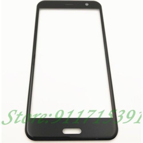 Original Outer Screen For HTC U11 Front Touch Panel LCD Display Out Glass Cover Lens Phone Repair Replace Part