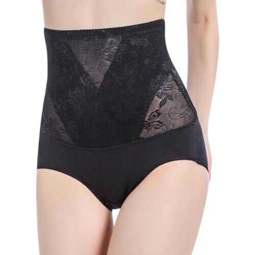 Women High Waist Panties Sexy Slimming Breathable Panties Body Shaper Control Underwear Waist Support Size M-XXL