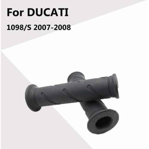 For Ducati 1098/S 2007-2008 Motorcycle Refitting Accessories Anti Skid Handlebar Rubber Handlebar Motorcycle Accessories