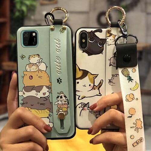 Durable Phone Holder Phone Case For Huawei Y5P/Honor 9S For Girls New Arrival Anti-knock Kickstand
