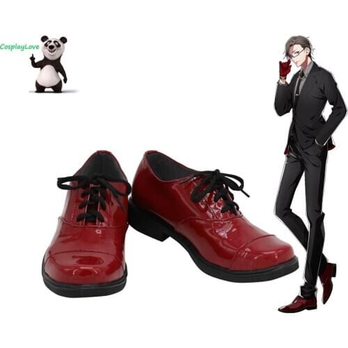 Hypnosis Mic Division Rap Battle 45 Rabbit Juto Iruma Red Cosplay Shoes Boots CosplayLove