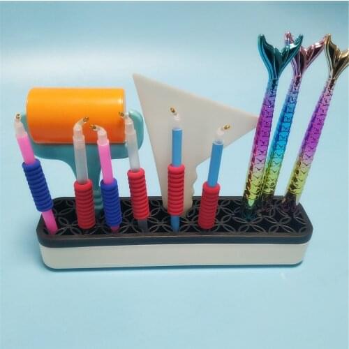 HUACAN DIY Diamond Painting Tools Sets 5D Diamond Painting Accessories Kits Storage Box Roller Point Drill Pen Set