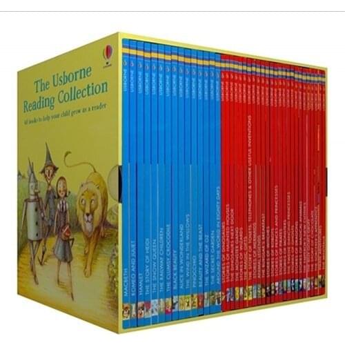 40 Books/Set Usborne My Third Reading Library Collection English Picture Story Book to Help Your Child Grow as a Reader