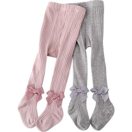 Kids Baby Girls Fashion Bowknot Pantyhose Stylish Tights Pantyhose for Children Girls 6Months-4Years