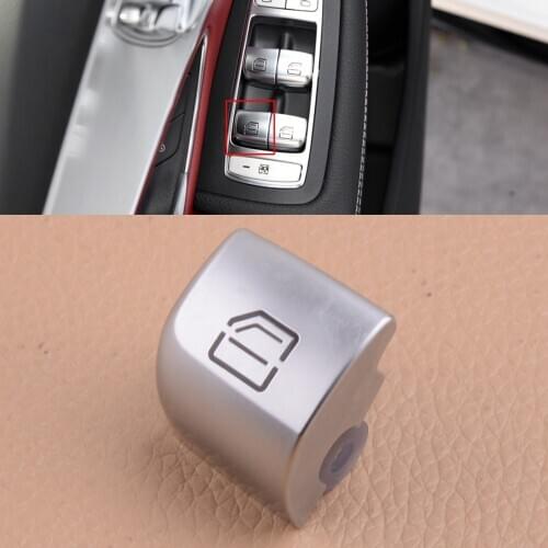 New Rear Left Window Master Switch Repair Button Cover Cap Fit For Mercedes-Benz C Class W253 W205 GLC 2016 2017 2018 2019 2020