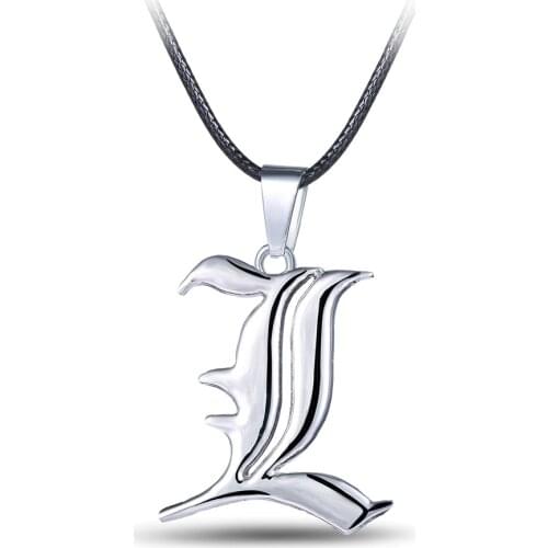 1 Pc Death Note Necklace Anime Ryuk Ryuuku Metal Necklaces Pendants Souvenirs Cosplay Figure Toys Gifts for Children