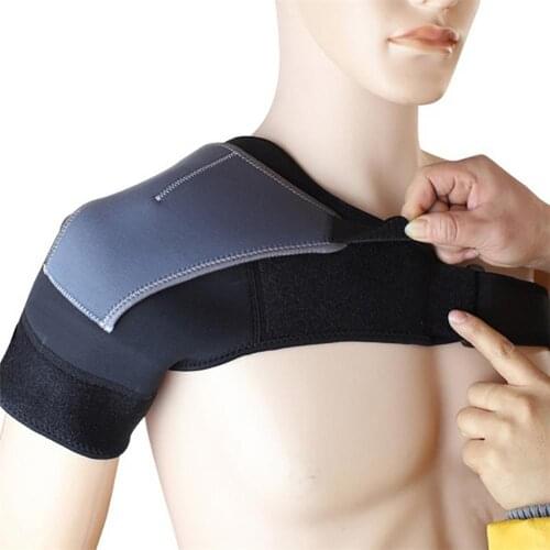 Shoulder Support Adjustable Dislocation Pain Injury Arthritis Shoulder Support Strap Sports Pad Shoulder Support Sports Supplies