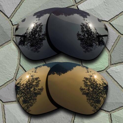 Grey Black&Bronze Copper Sunglasses Polarized Replacement Lenses for Oakley Garage Rock